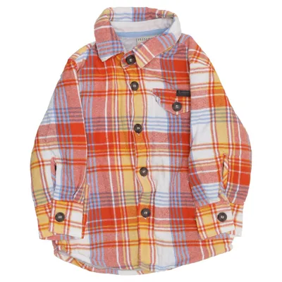 Flanellskjorta (Röd, Gul, Vit, Blå) från Geggamoja