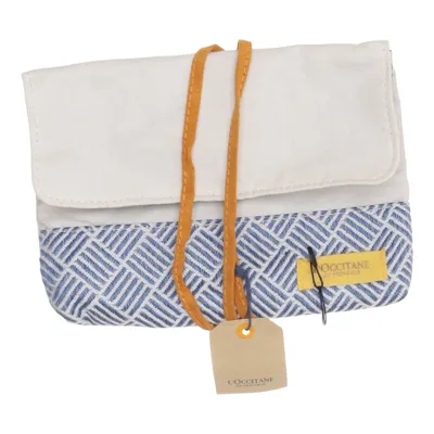 Necessär (Blå, Vit) från L'Occitane Bomull, Polyester