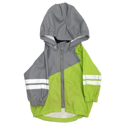 Regnjacka (Grön, Grå) från Lindberg Polyester, Polyuretan