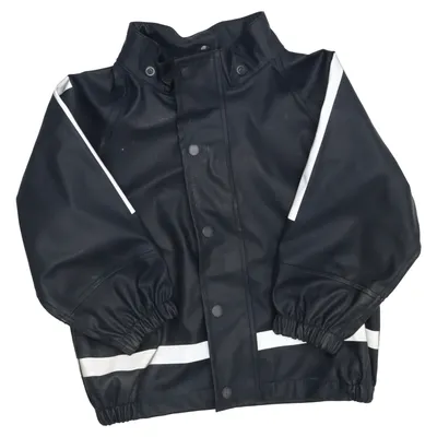 Regnjakke (Blå) fra Rusk Polyester