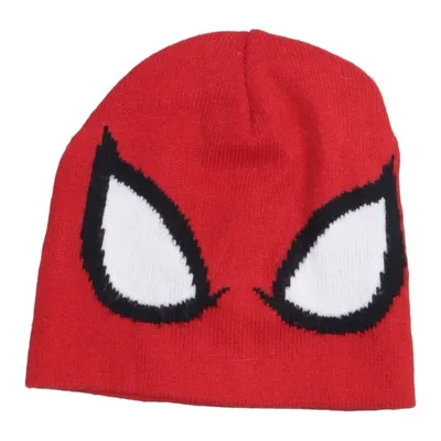 Beanie (Red, Black, White) from Marvel Acrylic, Polyamide