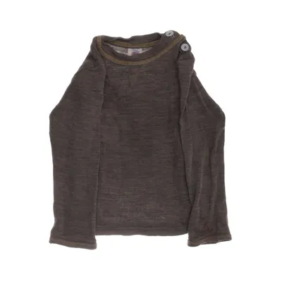 Lange mouwen shirt (Grijs) van Engel Zijde, Wol