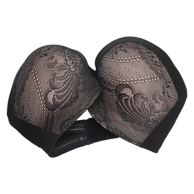 Bandeau-bh (Svart, Beige) från Wonderbra Elastan, Polyamid, Polyester