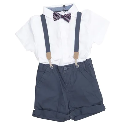 Ensemble (Bleu, Blanc) de H&M Coton