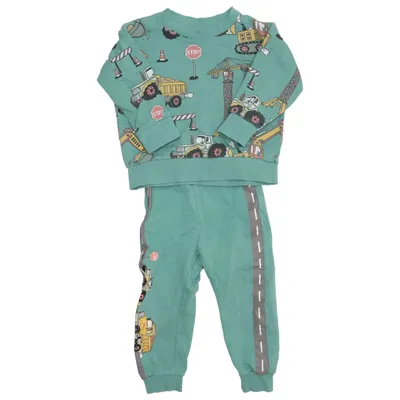 Ensemble (Vert, Multicolore) de Lindex Coton
