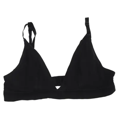 Bralette (Sort) fra Organic Basics Elastan, Økologisk bomuld