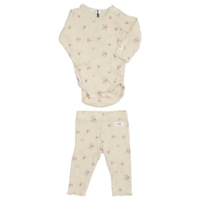 Underställ (Beige, Flerfärgad) från Newbie by KappAhl Bomull, Elastan