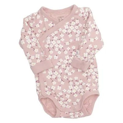 Romper (Roze, Meerkleurig) van Lindex Baby Katoen, Elastaan