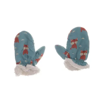 Mittens (Green, Multicolored) from Little Green Radicals Organic cotton