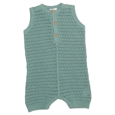 Barboteuse (Vert) de Rikiki Acrylique, Coton