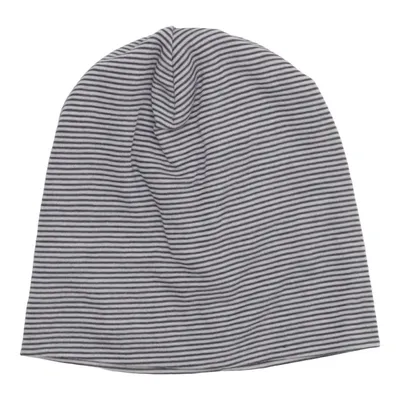 Beanie (Gray, Black) from Wheat Merino wool