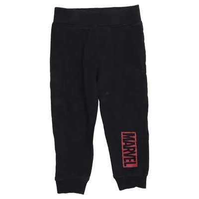 Sweatpants (Black, Red) from Marvel Cotton, Polyester