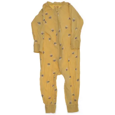 Onesie (Yellow, Multicolored) from Lindex Baby Cotton