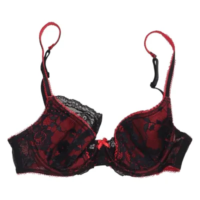 Bra (Red, Black) from Sorbet Elastane, Polyamide