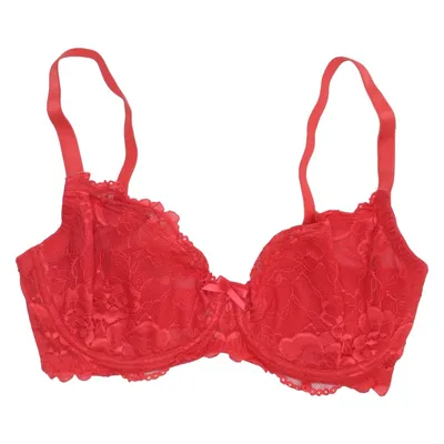 Bra (Red) from Ivory Rose Elastane, Polyamide, Polyester