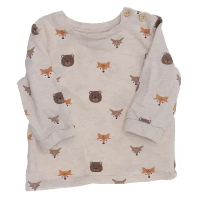 Lange mouwen shirt (Beige, Bruin, Oranje) van Alana Organisch katoen