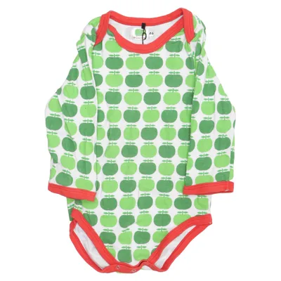 Body (Grön, Vit, Röd) från Sture & Lisa Ekologisk bomull