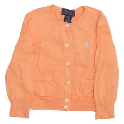 Cardigan (Oranje) van Polo Ralph Lauren Katoen