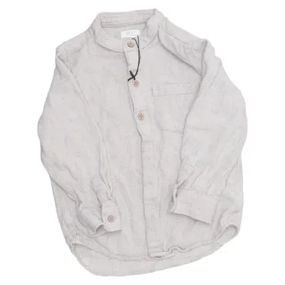 Shirt (Beige) from Next Linen, Viscose