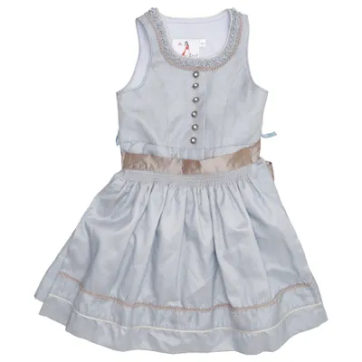 Dirndl (Blue) from Moser Cotton, Polyamide, Polyester