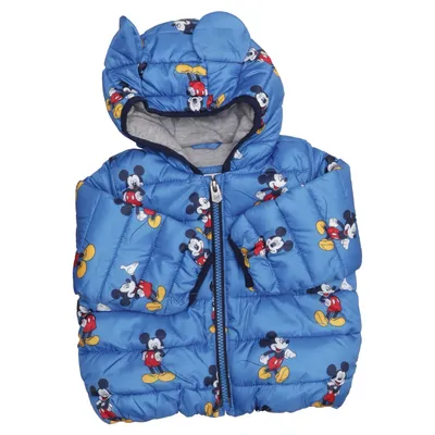 Winter jacket (Blue, Multicolored) from BabyGap Acrylic, Cotton, Polyester