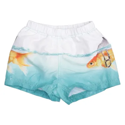 Badeshorts (Weiß, Blau, Orange) von Molo Swim Polyester