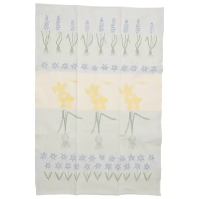 Kökshandduk (Blå, Gul, Grön, Vit) från Ekelund Bomull