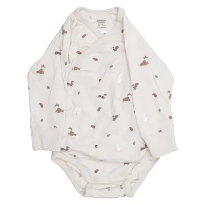 Body (Beige) von Lindex Newborn Baumwolle, Elasthan
