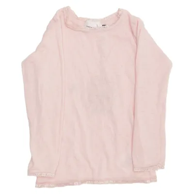 Långärmad t-shirt (Rosa) från Name It Minimize Ull