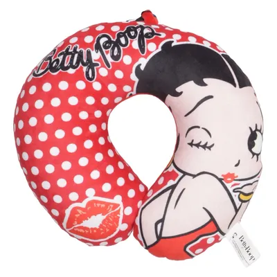Nackkudde (Röd, Vit, Flerfärgad) från Betty Boop Polyester