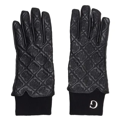 Leather gloves (Black) from Guess