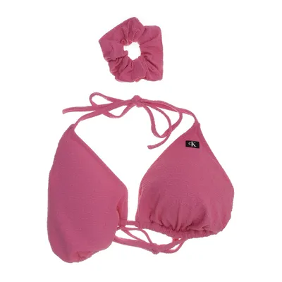 Bikini top (Roze) van Calvin Klein Elastaan, Polyester