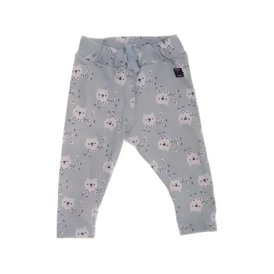 Leggings (Turquoise, Multicolored) from Polarn O. Pyret Cotton, Elastane