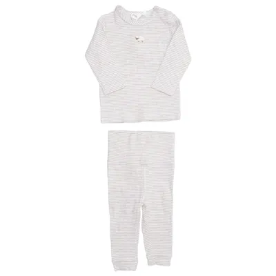 Ensemble (Beige, Blanc) de Feetje Élasthane, Coton biologique