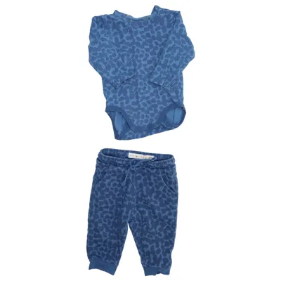 Set (Blå) från Minimarket Elastan, Ekologisk bomull