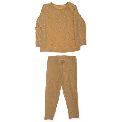 Set (Geel, Meerkleurig) van Baby C&A Katoen, Elastaan