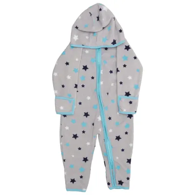 Onesie (Gray, Blue, White) from Impidimpi Polyester