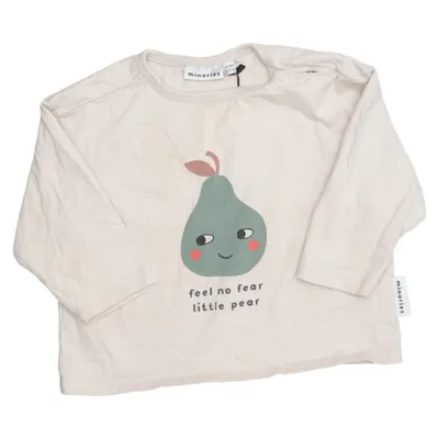 Långärmad t-shirt (Beige) från Minories Bomull
