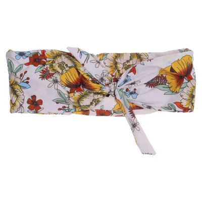 Haut de bikini (Blanc, Multicolore) de Zaful