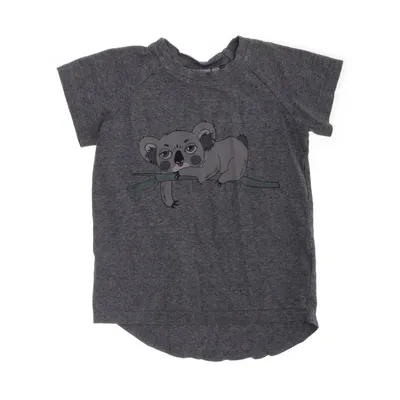 T-shirt (Grå) från Dear Sophie Bomull, Elastan