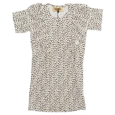 Klänning (Beige, Svart, Vit) från Mixed Grill Bambu, Elastan