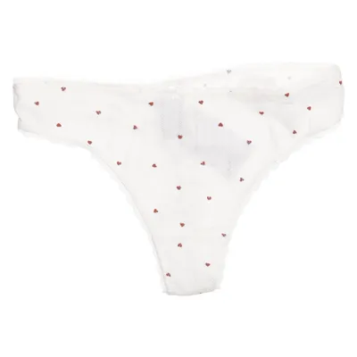 Stringtrosor (Vit, Röd) från H&M Bomull, Elastan