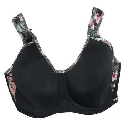 Brassière (Noir, Multicolore) de Freya Élasthane, Polyamide, Polyester
