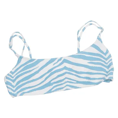 Bikini top (Blue, White) from Triangl Elastane, Polyamide