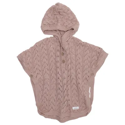 Poncho (Pink) kohteesta Newbie by KappAhl Ekologinen puuvilla