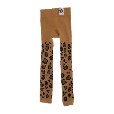 Leggings (Bruin, Meerkleurig) van Mini Rodini Katoen, Elastaan, Polyamide
