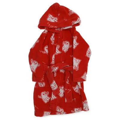 Bathrobe (Red, White) from Laban Cotton