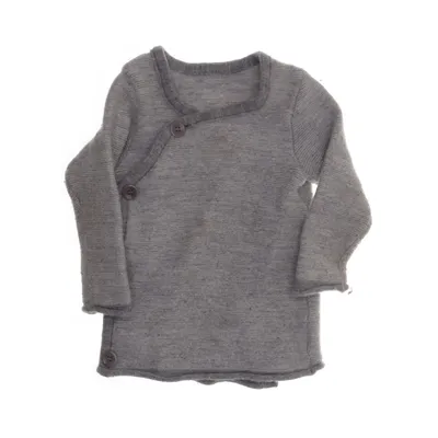 Cardigan (Gray) from Disana Wool