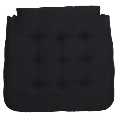 Seat cushion (Black) from Nina Royal Polyester