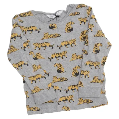 Långärmad t-shirt (Grå, Gul, Svart) från Softwear by Lindex Bomull